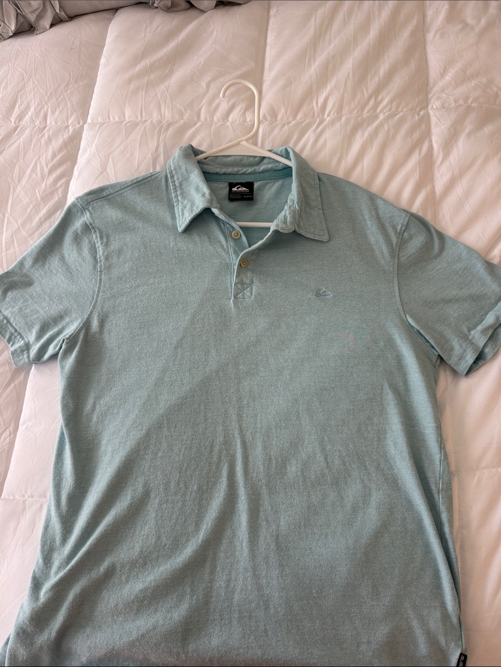 Quiksilver Men’s Seafoam Green Polo